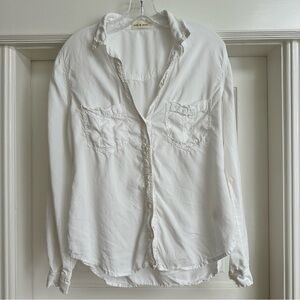 cloth & stone tencel button-down shirt